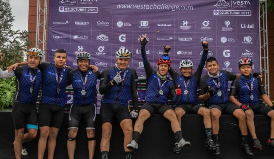 Exitoso evento ciclista Vesta Challenge se realizó nuevamente de manera presencial