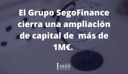 GVC Gaesco, Angels y Picaval lideran una ronda de financiación de más de 1M€ en el Grupo Sego Finance