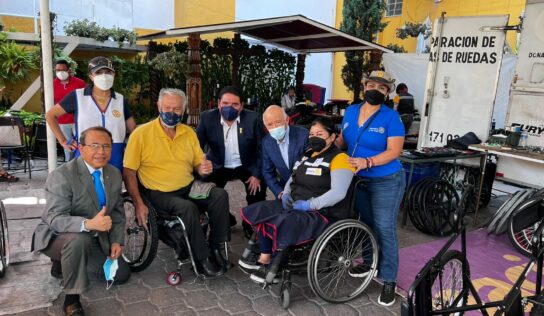 Inicia Rotary México campaña «Enchúlame la Silla»