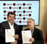 Logra Pedro Haces gran acuerdo con convenio laboral en gira por España