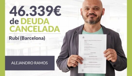 Repara tu Deuda Abogados cancela 46.339 € en Rubí (Barcelona) con la Ley de Segunda Oportunidad
