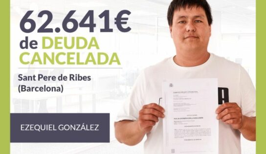 Repara tu Deuda Abogados cancela 62.641€ en Sant Pere Ribes (Barcelona) con la Ley de Segunda Oportunidad