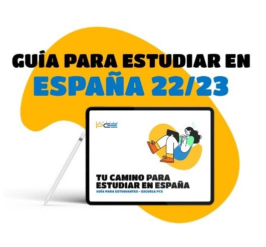 Escuela PCE publica la «Guía para estudiar en España 22/23»