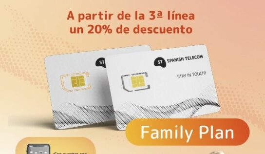Spanish Telecom lanza «Family Plan» para que los hogares ahorren en telefonía móvil