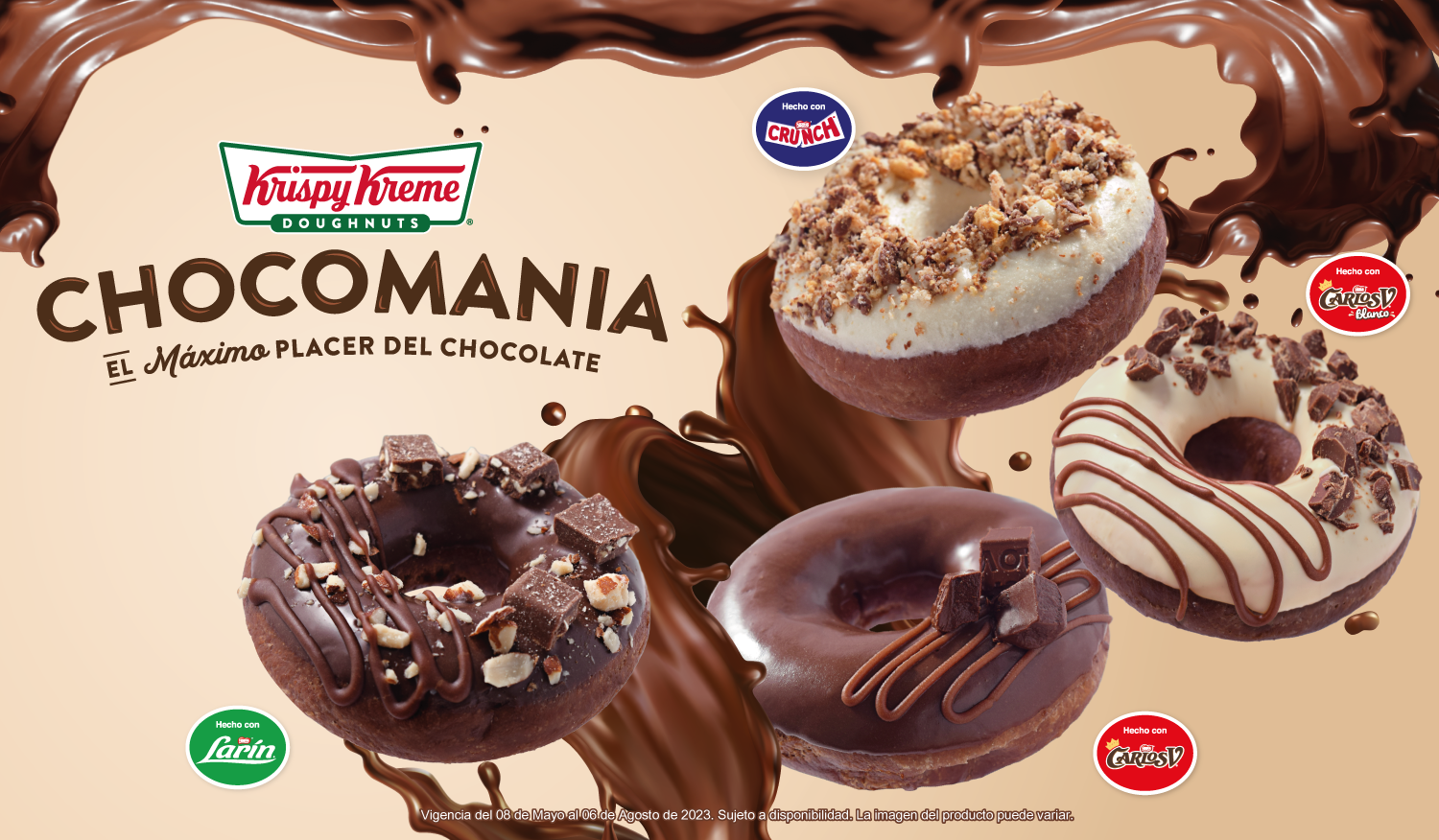 Krispy Kreme invita a probar el máximo sabor del chocolate con Chocomanía |  Expansion y negocios