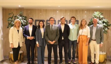 Lideremos, el primer lobi juvenil de España, presenta ante el presidente de la CEOE una propuesta para reducir la burocracia y fomentar el emprendimiento