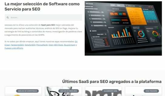 Seosaas.net lanza un directorio exclusivo de SaaS para SEO