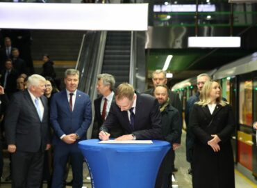 La asociación «para una Varsovia más verde» firma Memorandum durante la visita del Rey Federico a Polonia