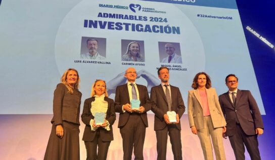 La directora científica del IIS-FJD, Dra. Carmen Ayuso, recibe el premio ‘Admirables 2024’ en Investigación
