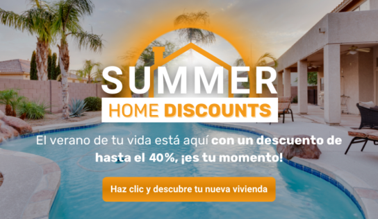Hipoges lanza la campaña ‘Summer Home Discounts’, con descuentos en más de 800 inmuebles ubicados en la costa y en el interior
