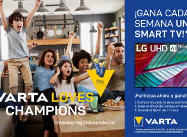 VARTA regala una televisión para disfrutar de los Juegos Olímpicos