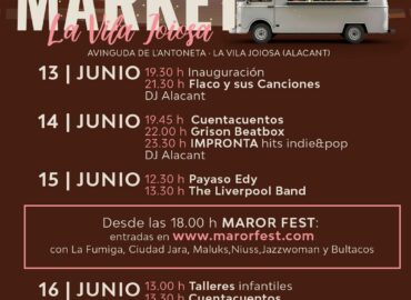 El Street Food Market llega esta semana por primera vez a La Vila Joiosa