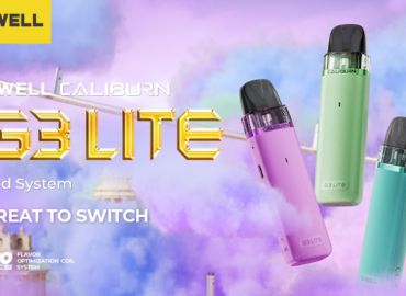 UWELL presenta CALIBUR G3 LITE y GPP (Plataforma G Pod)