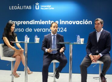 Legálitas debate sobre emprendimiento e innovación junto a la Universidad Rey Juan Carlos