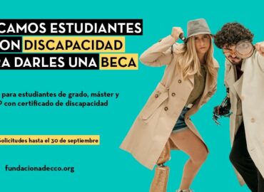 La Fundación Adecco convoca la VII edición de las becas de grado, máster y FP para jóvenes con discapacidad, con una inversión social de 300.000 euros