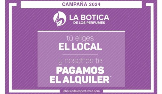 La Botica de los Perfumes, la franquicia que paga el alquiler del local