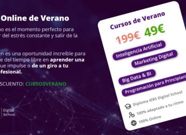 IEBS lanza un descuento del 75% para sus cursos de verano online