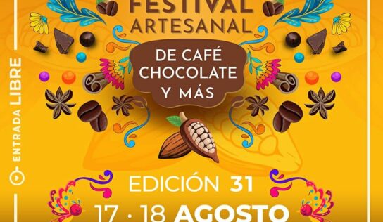 Festival Artesanal de Café, Chocolate y más: escaparate de emprendedores que impulsa economía local