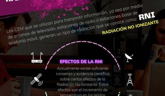 TES America destaca el impacto de vivir cerca de una antena de telecomunicaciones o de alta tensión