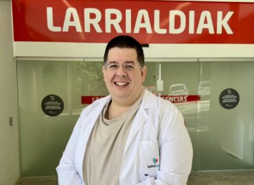 La afluencia de pacientes en el servicio de Urgencias de Policlínica Gipuzkoa aumenta de sábado a lunes, especialmente entre jóvenes de 15 a 24 años