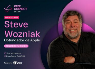 Steve Wozniak estará presente en VTEX CONNECT LATAM