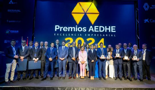 TIPSA premiada por su compromiso con la Responsabilidad Social Corporativa en los Premios a la Excelencia Empresarial de AEDHE