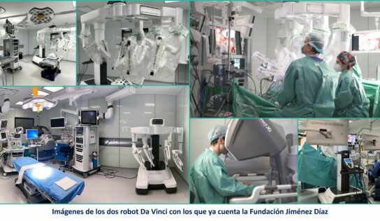 La Fundación Jiménez Díaz se convierte en el primer centro de la Comunidad de Madrid en contar con dos robots Da Vinci Xi