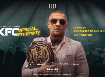 FITZ Marbella, patrocinador principal del BKFC 67, acogerá el Afterparty Oficial con Conor McGregor