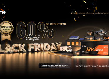 LiTime presenta ofertas Black Friday 2024 en soluciones de almacenamiento de energía LiFePO4