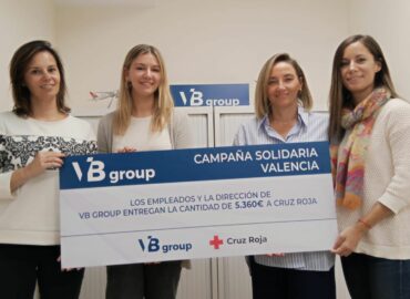 VB group dona 5.360 € en apoyo a las víctimas de la DANA y promoverá eventos corporativos en Valencia