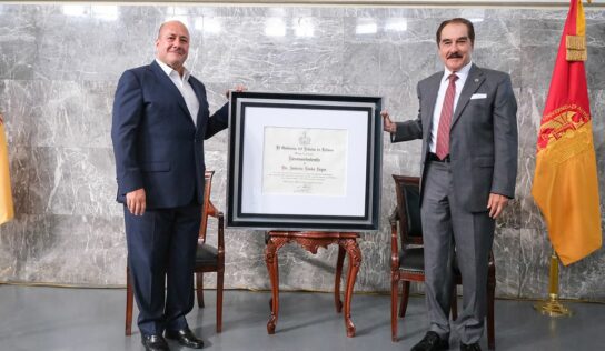 Reconoce Gobernador de Jalisco trayectoria del Rector de la UAG