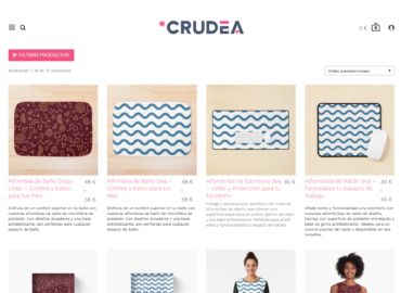 Crudea, la tienda online que se especializa en artículos de diseño para el hogar o la oficina