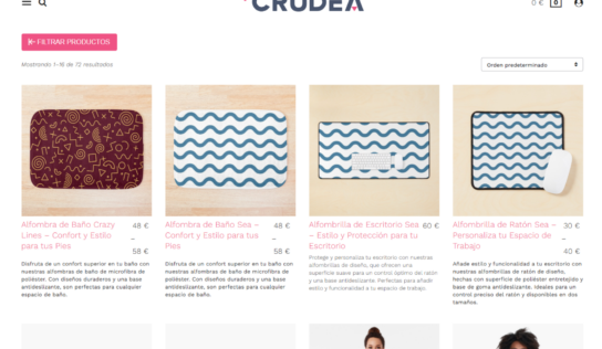 Crudea, la tienda online que se especializa en artículos de diseño para el hogar o la oficina