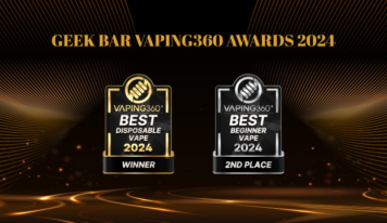 La doble victoria de Geek Bar en los Premios Anuales de Vaping360 2024