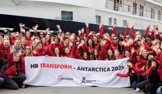 Expedición femenina a la Antártida se suma a Veganuary para luchar contra la crisis climática