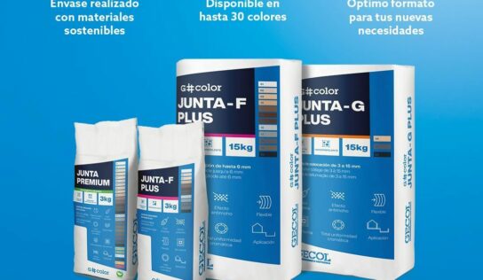 GECOL presenta el rebranding de su gama de juntas de colocación G#color