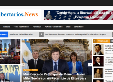 Lanzamiento de Libertarios.News, el primer portal de noticias y actualidad libertaria en español