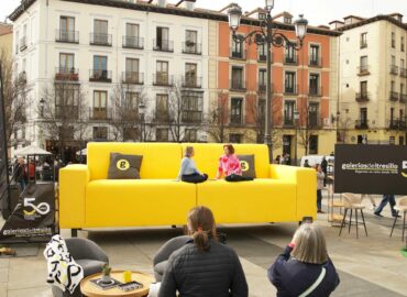 Más de 3.000 personas disfrutan de la intervención de arte urbano de Galerías del Tresillo en Madrid