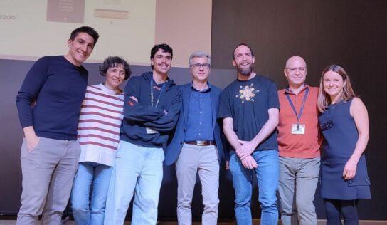 Eduardo Sáenz de Cabezón, en el Colegio Miramadrid: «Las matemáticas son una de las cosas más humanas que existen»