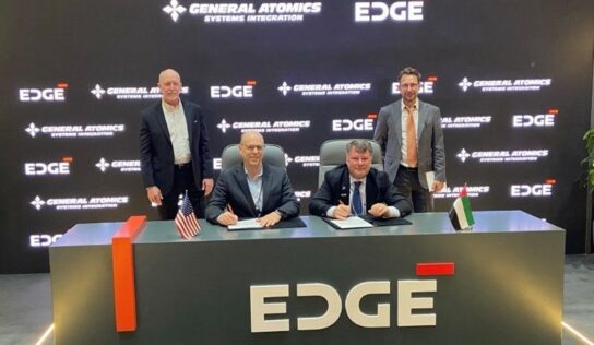 General Atomics y EDGE establecen una asociación para fabricar, probar y reparar sistemas electromecánicos