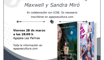 Megan Maxwell y Sandra Miró unen literatura y legado con un encuentro sobre amor y música en Canarias