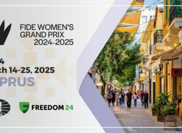 El Gran Premio Femenino de la FIDE, patrocinado por Freedom24, se celebrará en Nicosia