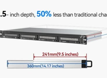 TerraMaster lanza la D4-320U, expansión USB 3.2 de 10Gbps en rack 4 bahías ultracorto para NAS y servidores