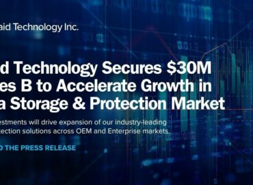 Graid Technology obtiene 30 millones de dólares Serie B para el crecimiento de almacenamiento de datos