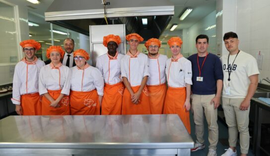 La alta cocina se aprende en equipo: GSD IS Buitrago convierte la FP Dual en un menú de futuro