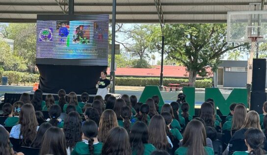 Ex jugadora de Rayadas inspira a una nueva generación de mujeres líderes en el deporte en el American Institute of Monterrey