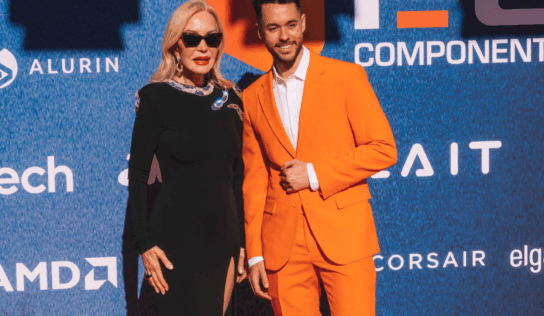 The Grefg y Carmen Lomana convierten los Premios PcComponentes en el show más techie del año