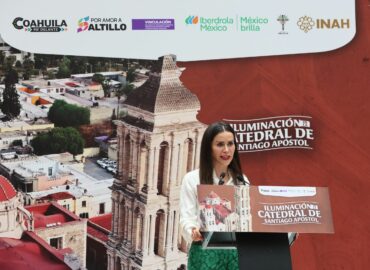 Iberdrola México y Gobierno de Coahuila presentan proyecto para iluminar la Catedral de Saltillo