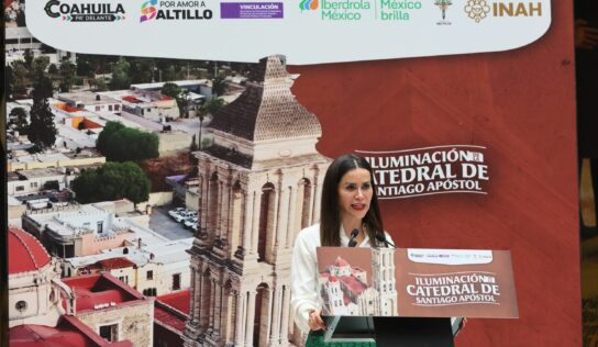 Iberdrola México y Gobierno de Coahuila presentan proyecto para iluminar la Catedral de Saltillo