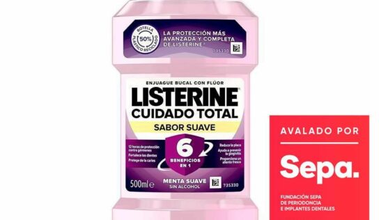 Listerine explica la importancia de una correcta salud oral